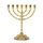 Gold 12 Stämme Symbole Symbol Kerzenhalter Dekor Judaica 7 Zweig Israel Menorah 20 * 16 cm
