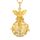 Only faith Halskette mit Engelsrufer, schwangere Frau, Erzengel, versilbert, Geschenk für werdende Mütter (goldene Schützende Fee, Weiß (Erzengel Gabriel)), Pequeño, Edelstahl, Kein Edelstein