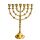 Grehge enorah 7 Branch, Salomons Menorah .Antique Replica Solid Brass/Copper 12" inches Bronze 7 Branches Menorah Candle Holder from Israel,