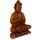 livasia Buddha Figur aus Holz 30cm hoch – Balinesische Handwerkskunst – Buddha Figuren aus Suarholz, einzigartig durch traditionelle Handarbeit, jedes Stück EIN Unikat
