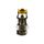 Lachineuse - Lachender Buddha-Figur Reichtum & Wohlstand – Buddha-Statue, 16 cm, Farbe Bronze – Feng Shui – Deko-Objekt Zen Chinesisch für Wohnzimmer Büro – Geschenkidee China Asien Glücksbringer