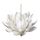 Lioong Keramik-Lotus-Räucherstäbchenhalter, Blumen-Räucherstäbchenhalter mit Aschefänger, für Stäbchen, Kegel, Yoga, Studio, Wohnzimmer, Heimdekoration