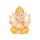 OTKARXUS Elefantengott Ganesha, indischer Lord Ganesha-Statue, Elefanten-Got-Figur, Glück und Reichtum, hinduistische Buddha-Skulptur, Ornament, Geschenke für Heimdekoration, Gold + Beige, klein