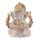 Gcroet 1pc Lord Ganesha Statuen 5.51 H Weißer Harz Elefant Gott Figuren Indische Ganesha -Idol Figur für Innen-