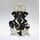 Gold Art India 999 versilbertes Idol für Ganesh Idol für Auto Armaturenbrett Gott Ganesha Idol für Home Decor Ganpati für Geschenk Silber Mukut Silber Schwarz Idol