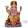 alikiki Indischer Gott, Ganesha, Statue, 10,4 cm, mehrfarbig, hinduistisches Idol, Ganesha-Figur, Indien, Heimbüro, Mandir-Tempel, Altar, Pooja-Artikel, Diwali Puja