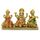 Hindu-Lakshmi Ganesha Saraswati Statue – Laxmi Ganesha Idol für Auto Armaturenbrett Dekor Zuhause Tempel Mandir Pooja Artikel indischer Puja Artikel Diwali Geschenk Meditation Yoga Altar Dekoration