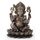 Veronese Design 24,5 cm Lord Ganesha sitzt auf Lotus Hindu-Gott Antik-Bronze-Finish Harz-Statue