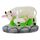 IBA Indianbeautifulart 8 cm Kleine Herr Kamadhenu Kau Mit Kaf Poly Marmor Statue Detailgetreu Modelliert Idol Fur Auto Armaturenbrett Wohnkultur Geschenk