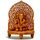 Groß 1.2 Füssen Ganesh Ganesha Idol Die Statue handgeschnitzt Holz Skulptur Elefant Ganesha Ganpati Tempel 10 braun