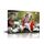 TISHIRON 1 Panel Lord Radha Krishna Wandkunst für Home Wall Decor Hinduismus Leinwand Wandkunst Hinduismus Poster Drucke Indien Religiöse Bilder für Heimdekoration Wohnzimmer 61 cm B x 91 cm H