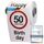 GOODS+GADGETS Lustiges Fun Klopapier zum 50. Geburtstag Toilettenpapier Geschenkartikel Geburtstags-Dekoration 50 und Sexy!