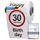GOODS+GADGETS Lustiges Fun Klopapier zum 30. Geburtstag Toilettenpapier Geschenkartikel Geburtstags-Dekoration 30 und Sexy!