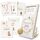 EULENTALER® 48 Meilensteinkarten Baby I Scandi Stil I Von Pädagogen gestaltet I Handgemalte Illustrationen I Monatskarten für Meilensteine als Geschenk zur Geburt & Babyparty