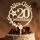 Giftota Cake Topper 20. Geburtstag Holz mit LED Lichterkette - 20. Geburtstag Deko Jungen Mädchen - Tortendeko 20. Geburtstagsdeko - Kuchen Deko für 20. Geburtstagsdeko