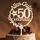 Giftota Cake Topper 50. Geburtstag Holz mit LED Lichterkette - 50. Geburtstag Deko - Tortendeko 50. Geburtstagsdeko Frau Mann