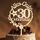 Giftota Cake Topper 30. Geburtstag Holz mit LED Lichterkette - 30. Geburtstag Deko - Tortendeko 30Geburtstag - Kuchen für 30. Geburtstagsdeko Frauen Männer