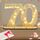 Seutgjie Originelle Geschenk 70. Geburtstag Frau Mann 1956-2026, 70 Geburtstag Deko Holz Schild Gästebuch, Geldgeschenke Geburtstag 70 Jahre mit LED Lichterkette Geschenkpapier