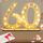 Seutgjie Originelle Geschenk 60 Geburtstag Mann Frau 1966-2026, 60. Geburtstag Jubiläum Deko Tischdeko Holz Schild Gästebuch, Geldgeschenke Geburtstag 60 mit LED Lichterkette Geschenkpapier