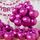 AULE Luftballons Pink Metallic Helium: 50 Stück 12 Zoll Luftballon Fuchsia Ballons Hot Pinke Latex Geburtstagsdeko für Valentinstag Hochzeit Geburtstag Deko