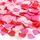 10000 Stück Herz Konfetti - 100g Herz Deko Papier, valentines day decorations, Valentinstag Deko 2,5cm Konfetti Rosa Tisch Dek für Luftballons Korationen, Valentinstag, Jubiläen, Geburtstage