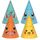 Amscan 9917126 – Pokémon Kindergeburtstagsparty-Hüte, verschiedene Designs, 8 Stück