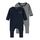 Name IT Unisex Baby Nbnnightsuit 2p Zip Ff Y/D Core 2 Noos Schlafanzug, Dark Sapphire, 86 EU