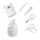 baby grooming gift set for new parents and kids (w+white bear)