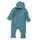 Sterntaler Unisex Baby Overall Strampler, Blau (Türkis Melange), 62