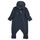 Sterntaler Unisex Baby Overall Baby Fleece Overall, Marine, 74