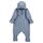 Sterntaler Unisex Kinder Overall Baby Fleece Overall, Blau, 68