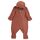 Sterntaler Unisex Kinder Overall Baby Fleece Overall, Braun, 74