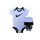 Nike Kinder Futura Logo Bodysuit Set Gr. 6-12 Monate, Awesome (Ibspn0313) / Weiß/Schwarz
