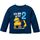 MoonWorks® Baby Langarm-Shirt erster | zweiter Geburtstag Bär Bagger Bauarbeiter Baggerfahrer Geburtstagsshirt Bio-Baumwolle Junge 2 Jahre Navy 68/74 (4-9 Monate)