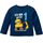 MoonWorks® Baby Langarm-Shirt erster | zweiter Geburtstag Bär Bagger Bauarbeiter Baggerfahrer Geburtstagsshirt Bio-Baumwolle Junge 1 Jahr Navy 56/62 (1-3 Monate)