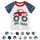 Unisex Baby T-Shirt Baumwolle Süß Karikatur Tier Muster Tops für 1-7 Jahre Alt (2-3 Jahre, D-Blau)