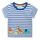 Unisex Baby T-Shirt Baumwolle Süß Karikatur Tier Muster Tops für 1-7 Jahre Alt (1-2 Jahre, H Tierische Streifen)