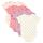 PIPPI Unisex Baby Body SS AO-printed (4-pack) Formender Body, Quail, 104