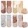 Simpeak Socken Baby, ABS Socken Baby Anti Rutsch, Rutschfeste Babysocken Junge Mädchen, Stoppersocken Baby 12-36 Monate, Dicker Herbstwinter, M, Set 8