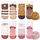 Simpeak Socken Baby, ABS Socken Baby Anti Rutsch, Rutschfeste Babysocken Junge Mädchen, Stoppersocken Baby 12-36 Monate, Dicker Herbstwinter, M, Set 9