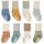 J Poqobog Kleinkind Baby Mädchen Jungen Socken stoppersocken kinder abs rutschfeste kindersocken für Baby antirutschsocken 8Paar (DE/NL/SE/PL, Alter, 12 Monate, 24 Monate, Blau 8 Paar)