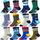 Welwoos Stoppersocken Kinder Baby Jungen Antirutschsocken Kinder Anti Rutsch Rutschfeste Lustige Geschenk Baumwolle Socken Kinder Jungen 12 Paare(Verschiedene,22-24)