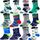 Welwoos Stoppersocken Kinder Baby Jungen Antirutschsocken Kinder Anti Rutsch Rutschfeste Lustige Geschenk Baumwolle Socken Kinder Jungen 12 Paare(Dinosaurier,30-34)