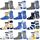 GRPSKCOS Antirutschsocken Kinder Stoppersocken Kinder 12 Paar Rutschfeste Socken ABS Socken für Jungen Mädchen（#3 Giraffen 3-5 Jahre）