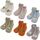 Vicloon Rutschfeste Socken für Baby, 6 Paar Baby Socken Baumwolle, Kleinkind Socken Baby, kurz Kinder Anti Rutsch SockenKinder Anti Rutsch Socken for Babies Toddlers and Kids