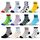 HYCLES Baby ABS Socken Kinder 12 Paar Stoppersocken Kinder Anti Rutsch Socken Kind Jungen Mädchen 23-26 27-30 Kleinkind Socken Baby 06 Sterne für 3-5 Jahre