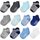 HYCLES Baby ABS Socken Kinder 12 Paar Stoppersocken Kinder Anti Rutsch Socken Kind Jungen Mädchen 23-26 27-30 Kleinkind Socken Baby 07 Streifen für 3-5 Jahre