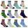 HYCLES Baby ABS Socken Kinder 12 Paar Stoppersocken Kinder Anti Rutsch Socken Kind Jungen Mädchen 23-26 27-30 Kleinkind Socken Baby 02 Tier für 1-3 Jahre