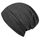 Wollhuhn Kinder Beanie – Zweilagige Longbeanie aus Jersey, wendbar & weich – innen grau – Handmade in Deutschland – ganzjährig (DE/NL/SE/PL, Numerisch, 56, 58, Einfarbig Dunkelgrau/Anthrazit)