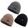 Pesaat Baby Mütze Jungen Strickmütze Weiche Baumwolle Mädchen Hut Kinder Schlupfmütze Warme Wintermütze 0-5 Jahren Winter,Herbst (2-5Jahren, Schwarz + Dunkelgrau + Kastanie)